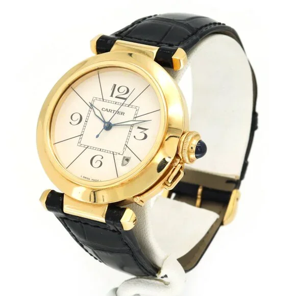 Cartier Watch Pasha 18K Yellow Gold 38mm Automatic 1992 - Picture 4 of 8